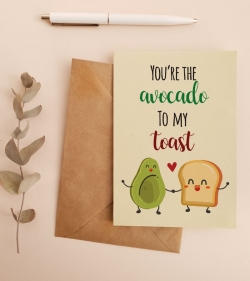 felicitare avocado and toast 1