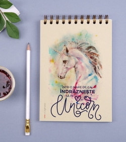 jurnal cadou pentru ea believe in unicorns 1